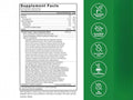 Force Factor Smarter Greens Superfood Soft Chews 60 Count supplement facts and nutrition information panel