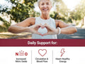 Force Factor Total Beets Blood Pressure Support Superfood Soft Chews 60 Count supplement facts and nutrition information panel