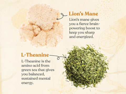 Four Sigmatic Organic Black Tea, L-Theanine & Lion's Mane