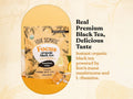 Four Sigmatic Organic Black Tea, L-Theanine & Lion's Mane, Lemon - 60g