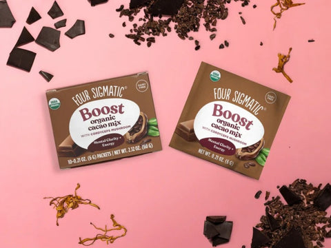 Four Sigmatic Organic Cacao Mix, Dairy-Free - 10 Packets