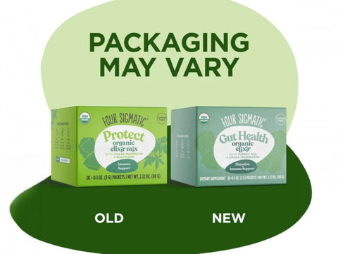 Four Sigmatic Organic Chaga Drink Mix - 20 Packets. Packaging may vary.