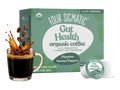 Four Sigmatic Organic Coffee Pods Medium Roast 24 Count front packaging on white background