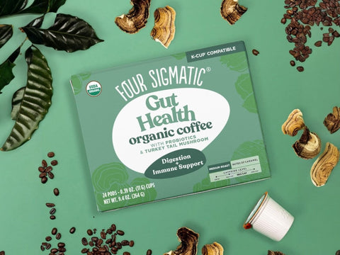 Four Sigmatic Organic Coffee Pods, Medium Roast - 24 Count