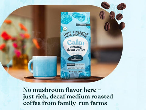 Four Sigmatic Organic Decaf Ground Coffee - 340g