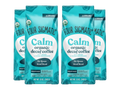 Four Sigmatic Organic Decaf Ground Coffee 340g, 4 pouches front packaging on white background