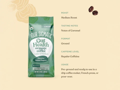 ingredients, brewing guide, and certifications.