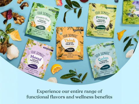 Four Sigmatic Organic Herbal Tea, Chamomile & Mint - 60g other variants.