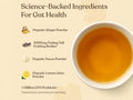 Four Sigmatic Organic Herbal Tea, Ginger & Lemon. Science backed ingredient list of tea.