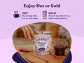 How to Use: Four Sigmatic herbal tea with lemon balm and rose on a mug. Enjoy hot or cold.