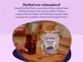 Four Sigmatic Organic Herbal Tea, Lemon Balm & Rose - 60g