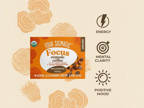 Four Sigmatic Organic Instant Coffee - 10 Packets