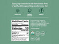 Four Sigmatic instant coffee blend ingredients and product information panel on packaging