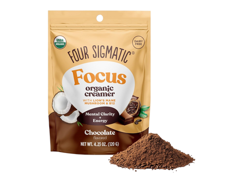 Four Sigmatic Organic Non-Dairy Creamer, Chocolate, 120g.