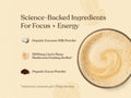Science backed Four Sigmatic Organic Non-Dairy Creamer ingredients.