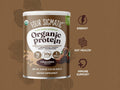 Four Sigmatic Organic Plant-Based Protein Powder, Chocolate - 600g