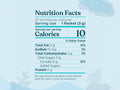 Four Sigmatic Reishi elixir ingredients and nutritional information panel on packaging