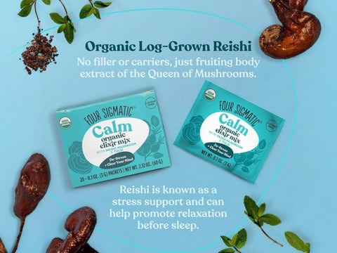 Four Sigmatic Organic Reishi Elixir Mix - 20 Packets