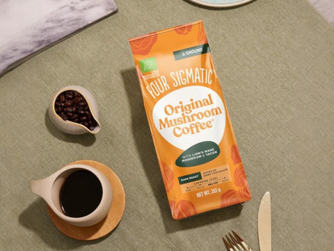 Four Sigmatic Original Mushroom Ground Coffee, Dark Roast - 283g