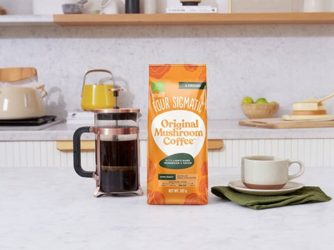 Four Sigmatic Original Mushroom Ground Coffee, Dark Roast - 283g