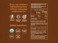 Four Sigmatic mushroom coffee whole beans ingredients and details 283g