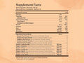 Four Sigmatic protein powder ingredients and product information panel on packaging