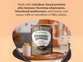 Four Sigmatic Plant-Based Organic Protein Powder, Creamy Cacao - 600g