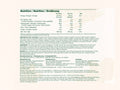 Four Sigmatic vanilla protein powder ingredients and product information panel on packaging