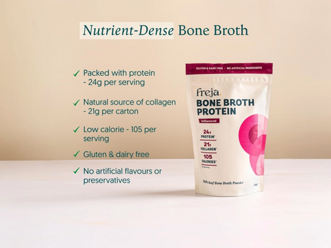 Freja Beef Bone Broth Protein Powder Unflavoured - 300g