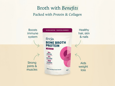 Freja Beef Bone Broth Protein Powder Unflavoured - 300g