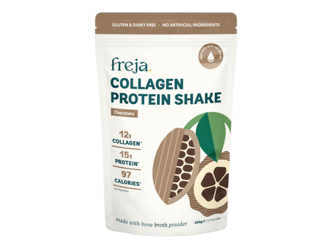 Freja Collagen Protein Shake package on a white background