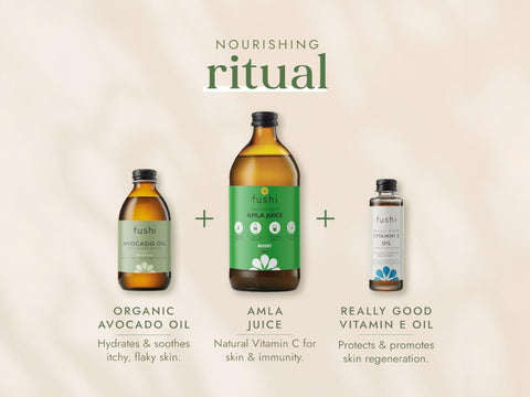 Fushi Organic Avocado Oil 100 ml nourishing ritual