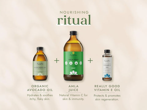 Fushi Organic Calendula Oil 100 ml nourishing ritual