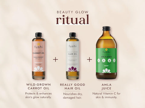 Fushi Organic Camellia Oil 100 ml beauty glow ritual