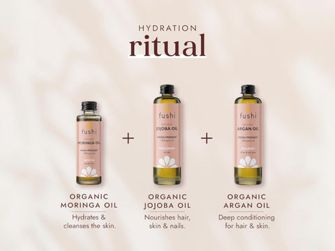 Fushi Organic Moringa Oil 50 ml hydration ritual