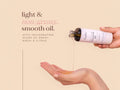 Fushi Really Good Cellulite Oil 100 ml body oil being poured onto hand during application