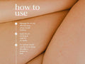 Fushi Really Good Stretch Mark Oil 100 ml how to use instructions graphic