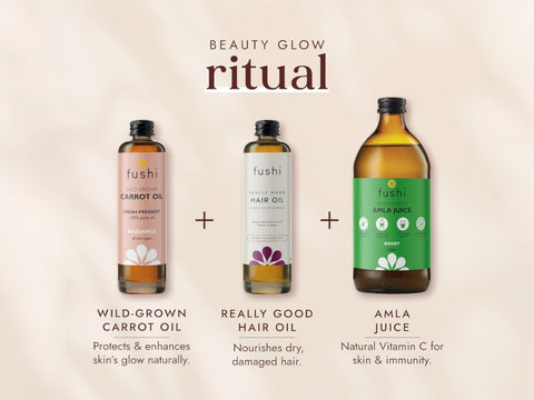 Fushi Wild Grown Carrot Oil 100 ml beauty glow