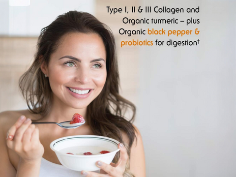 Garden of Life Collagen & Turmeric Powder, Apple Cinnamon - 220g