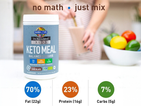 Garden of Life Dr. Formulated Meal Shake - Grass Fed Butter & Whey