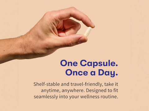 Garden of Life Dr. Formulated Probiotics Once Daily Men's 30 Capsules close up of capsules