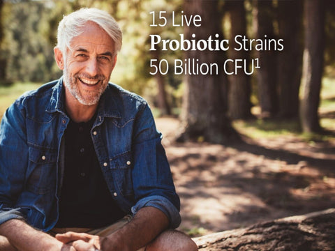 Garden of Life Dr. Formulated Probiotics+ for Men, 50 Billion CFU - 60 Veg Caps