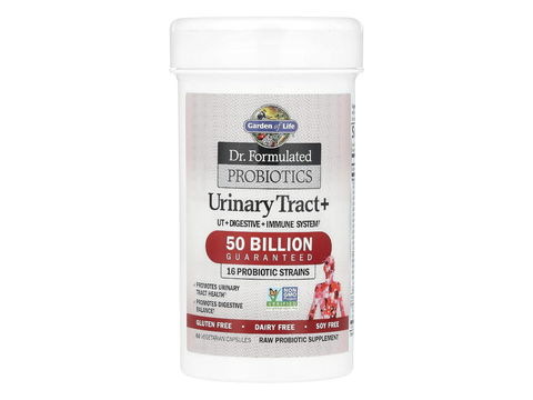 Garden of Life Dr Formulated Probiotics for Women 50B CFU 60 Veg Caps bottle front label packaging