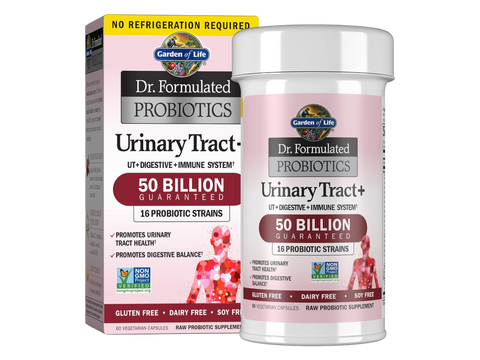 Garden of Life Dr Formulated Probiotics for Women 50B CFU 60 Veg Caps bottle front label packaging