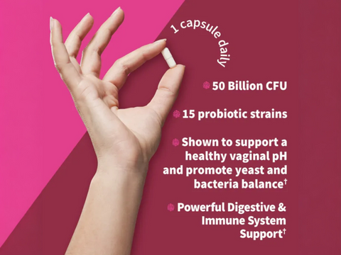 Dr. Formulated Probiotics Women's pH 50 Billion 30 Capsules