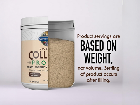 Garden of Life Grass Fed Collagen Protein Powder, Chocolate - 588g