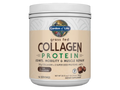 Garden of Life Grass Fed Collagen Protein Powder tub, chocolate flavour, 588g.