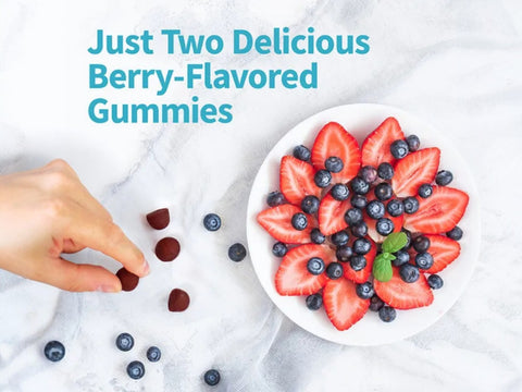 Garden of Life Herbals Gummies with Rhodiola and Saffron Berry 60 Count gummies product view