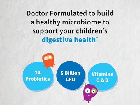 Garden of Life Kids Probiotic Organic Chewable - with Vitamin C & D - 30 Count