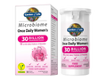 Garden of Life Microbiome Once Daily Women's Probiotic 30 Capsules front bottle packaging showing product name and branding